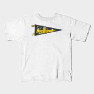 Adirondack Mountains Pennant Kids T-Shirt